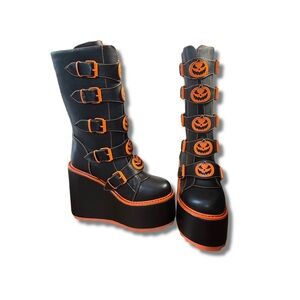 YRU Limited Edition Halloween Jack-o’-lantern Platforms
